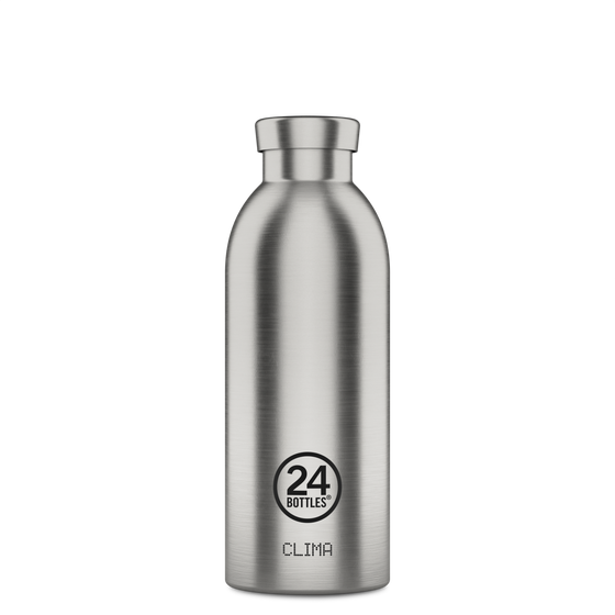 24Bottles - Clima Bottle | Brushed Steel - 500 ml