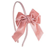 Siena Hair Accessories - Headband with velvet looped hairbow