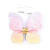 Inca UK - Rainbow Glitter Butterfly Hair Clips 5cm