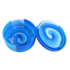 Mum Made Yum - Silicone Snack Pot -  Blue Swirl