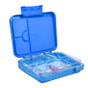 Mum Made Yum - Bento Lunchbox (Large) - Sparkle Blue Monkey