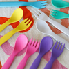 Mum Made Yum - Plant-Based Cutlery Set - Pink (13cm)