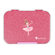  Mum Made Yum - Bento Lunchbox (Medium) - Sparkle Pink Ballerina