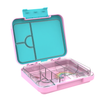 Mum Made Yum - Bento Lunchbox (Large) - Floss Pink Rainbow Love
