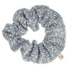 Siena Hair Accessories - Large Scrunchie With Speckled Woven Fabric
