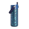 Elemental - Fidget Handle Kids Stainless Bottle 18oz Dark Patterns