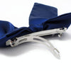 Inca UK - Navy bow barrette hair clip with tails 10cm