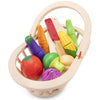 New Classic Toys EU - Cutting Set - Vegetable Basket