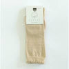 Cotton Socks - MA100 HIGH SOCK WITH SEED STITCH CUFF 100% COTTON