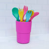 Mum Made Yum - Plant-Based Cutlery Set - Blue (13cm)