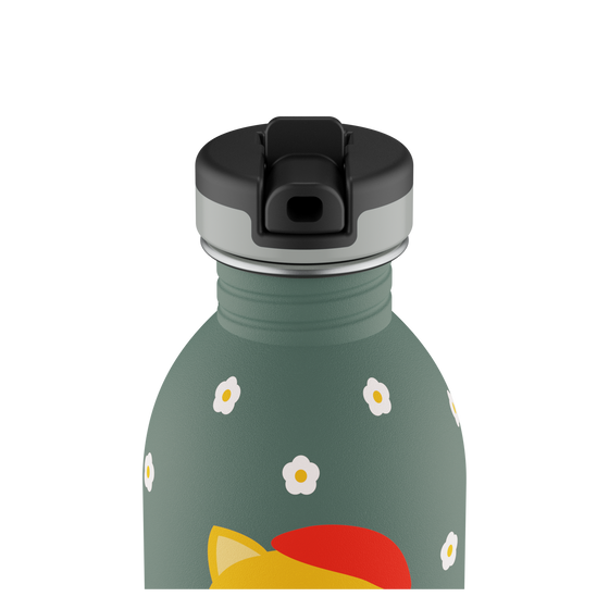 24Bottles - Bottiglia per Bambini | Gatto Intelligente - 250 ml