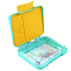 Mum Made Yum - Bento Lunchbox (Large) - Teal Fire Truck