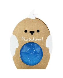  Ratatam! - 42mm blue glitter bird bouncing ball