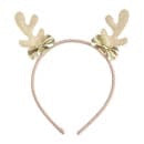  Rockahula -Frosted Shimmer Reindeer Headband