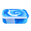 Mum Made Yum - Silicone Bento Lunchbox - Blue Swirl