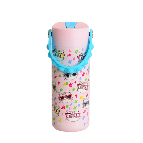 Elemental - 18oz Core Pop Bottle - Stylish Cat