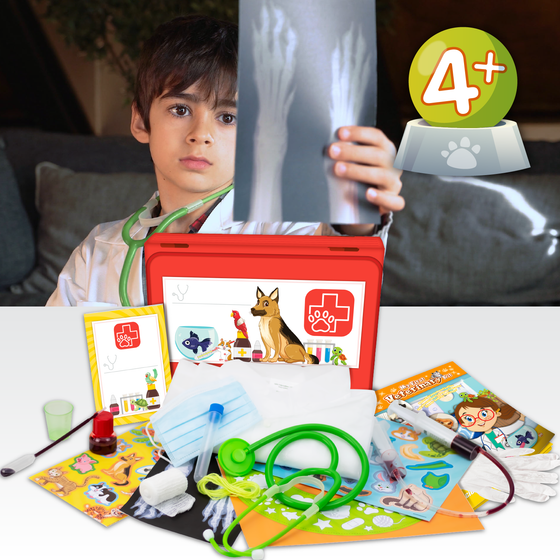 Science4you - My First Veterinary Kit - Toy, Game for Kids (7 languages)