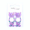 Inca UK - Card of 2 Cat Hair slides. 5cm
