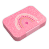 Mum Made Yum - Bento Lunchbox (Medium) - Sparkle Pink Rainbow Love