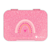 Mum Made Yum - Bento Lunchbox (Medium) - Sparkle Pink Rainbow Love
