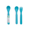 Mum Made Yum - Plant-Based Cutlery Set - Blue (13cm)