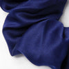 Inca UK - Regular -  Navy Satin Scrunchie. Dia.10cm