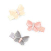 Inca UK - Card of 2 Velvet Butterfly Clips 3.5cm