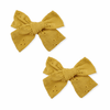 Koquitos | Hair Accessories - Pack of 2 embroidered strip clips