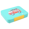 Mum Made Yum - Bento Lunchbox (Large) - Teal Fire Truck