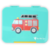 Mum Made Yum - Bento Lunchbox (Large) - Teal Fire Truck