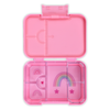 Mum Made Yum - Bento Lunchbox (Medium) - Light Pink Rainbow Love