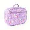 Mum Made Yum - Insulated Lunch Cooler Carry Bag – Purple Unicorn