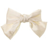 Siena Hair Accessories - Large textured satin hairbow barrette