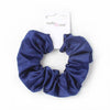 Inca UK - Regular -  Navy Satin Scrunchie. Dia.10cm
