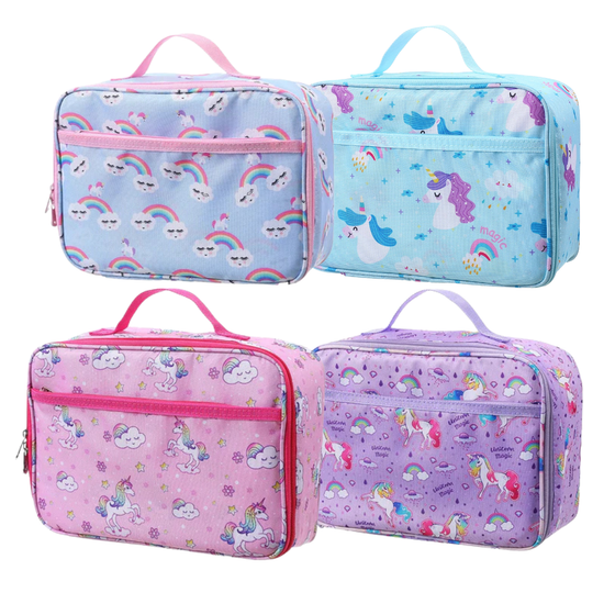 Mum Made Yum - Insulated Lunch Cooler Carry Bag – Rainbow