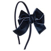 Siena Hair Accessories - Headband with velvet looped hairbow