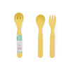 Mum Made Yum - Plant-Based Cutlery Set - Yellow (13cm)