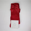 Cotton Socks - MA101 HIGH SOCK CHILD WITH GROSGRAIN BOW 100% COTTON