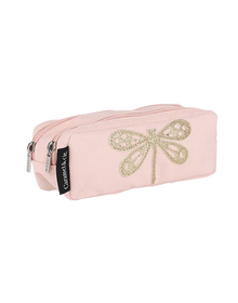  Caramel & Cie - Double Trousse Rose Papillon