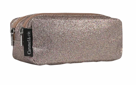 Caramel et Cie : Trousse Umbrella Paillettes Cuivre