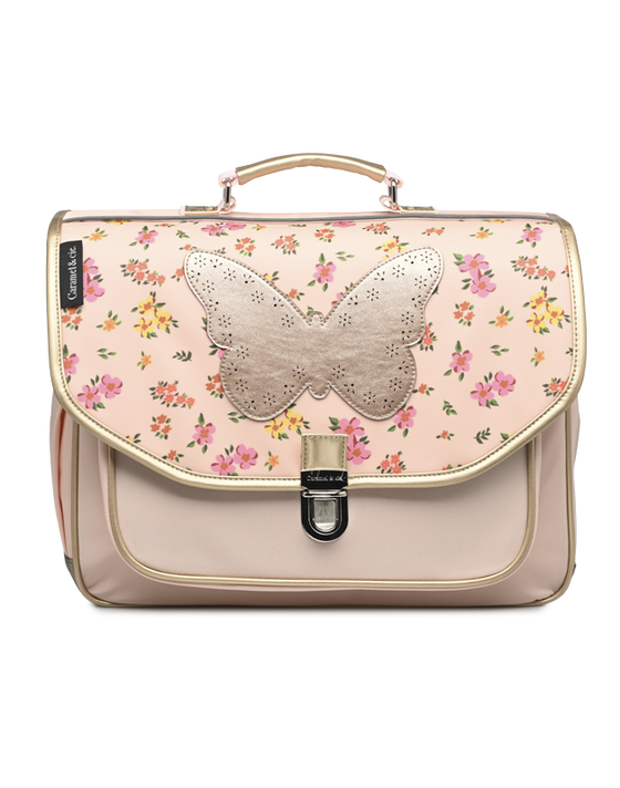 Cartable Moyen Liberty Butterfly Rose