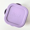 Mum Made Yum - Silicone Bento Lunchbox - Pink Sunrise