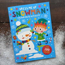  Robert Frederick Ltd - Dress Me Up Colouring & Activity Book - Snowman