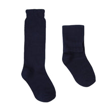  Mid-school socks in navy color