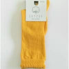 Cotton Socks - MA100 HIGH SOCK WITH SEED STITCH CUFF 100% COTTON