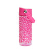Elemental - Fidget Handle Kids Tritan Bottle 18oz Pink Leopard