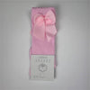 Cotton Socks - MA101 HIGH SOCK CHILD WITH GROSGRAIN BOW 100% COTTON