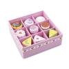 New Classic Toys EU - Cake/Pastry Assortment In Gift Box - 9 Pieces