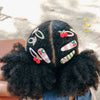 Rockahula Kids - Cherry Kiss Stripy Clips