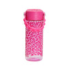 Elemental - Fidget Handle Kids Tritan Bottle 18oz Pink Leopard
